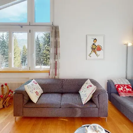 Duplex With Fireplace At Lift Apartmán Lenzerheide